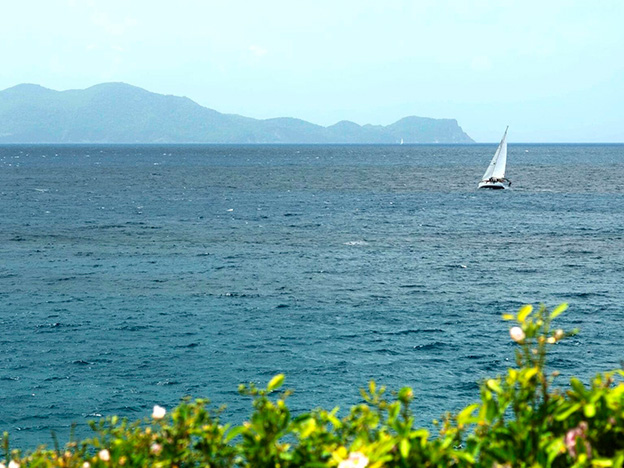 LES SAINTES : En voilier - départ Rivière-Sens - photo 1